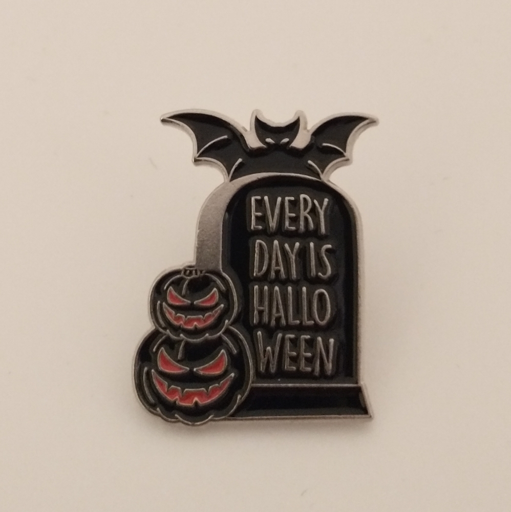 🧁 3/$30 Every Day Is Halloween Enamel Pin NEW